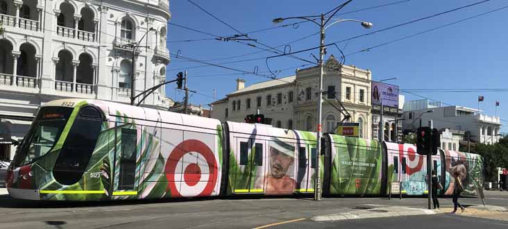 Yarra Trams Citadis C2 Target 5123